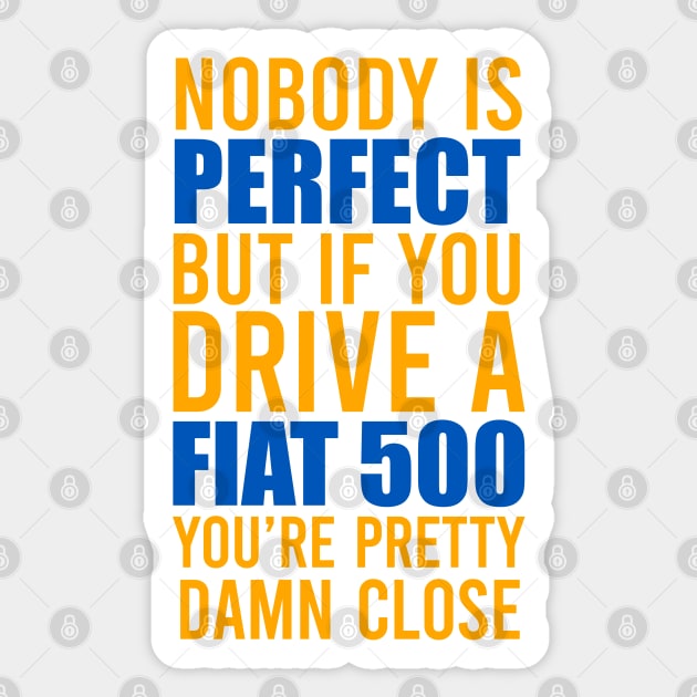 Fiat 500 Owners Sticker by VrumVrum